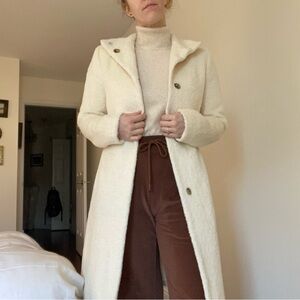 Donna Karen Alpaca/Wool Blend Coat SZ 2